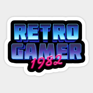 Retro Gamer Sticker